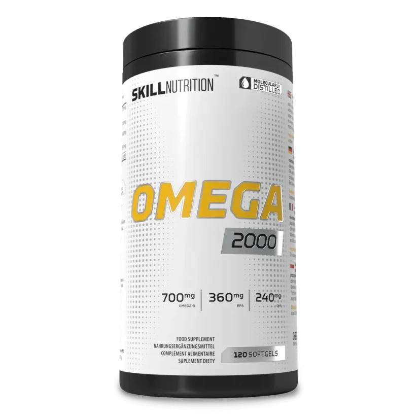 Skill Nutrition - Omega 2000,  softgels - Balenie: 90kps