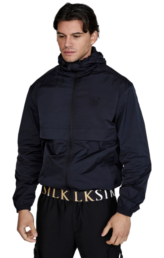 Sik Silk - Pánska Bunda Windbreaker Black - Veľkosť: M