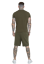 Sik Silk - Pánske Khaki Essential Fleece Short