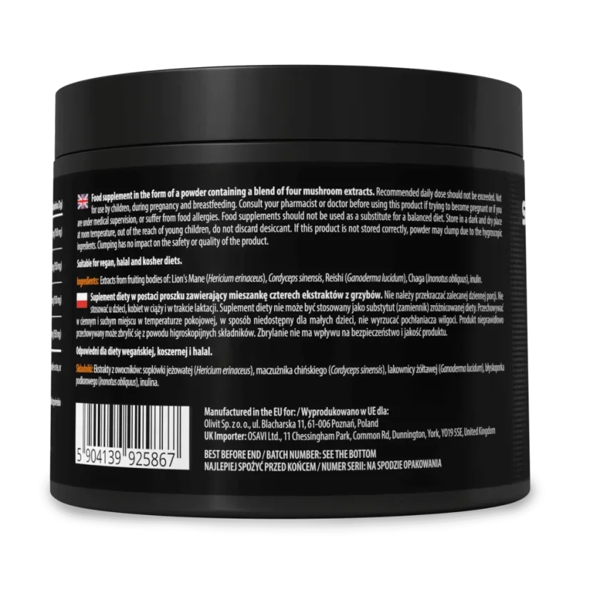 Skill Nutrition - 4 Mushroom Complex 180g