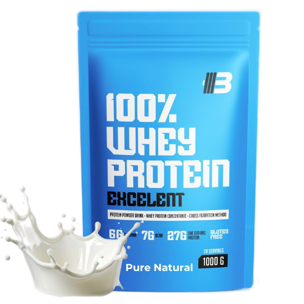 Excelent 100 % Whey Protein WPC 80 - Body Nutrition