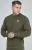 Sik Silk Pánska Mikina Khaki Essential