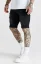 Sik Silk Pánske Čierne Kraťasy Distressed - Veľkosť: M