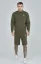 Sik Silk Pánska Mikina Khaki Essential - Veľkosť: M