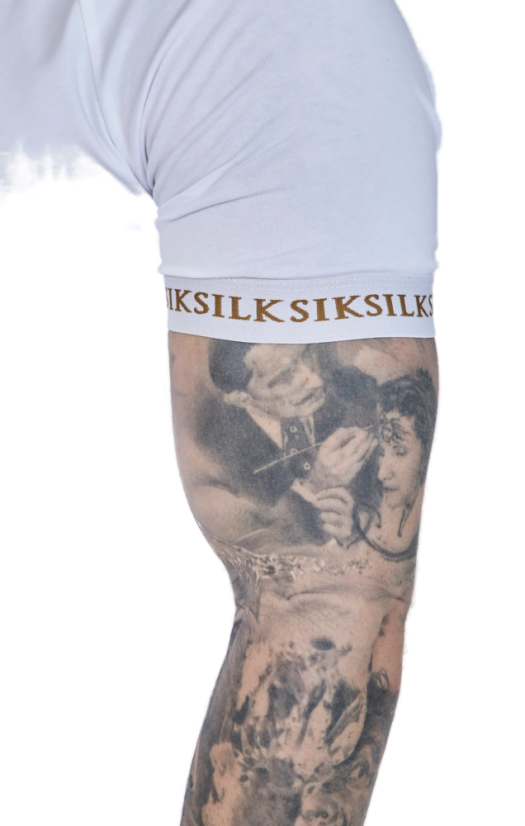 Sik Silk Pánske Biele Tričko Tech - Veľkosť: M