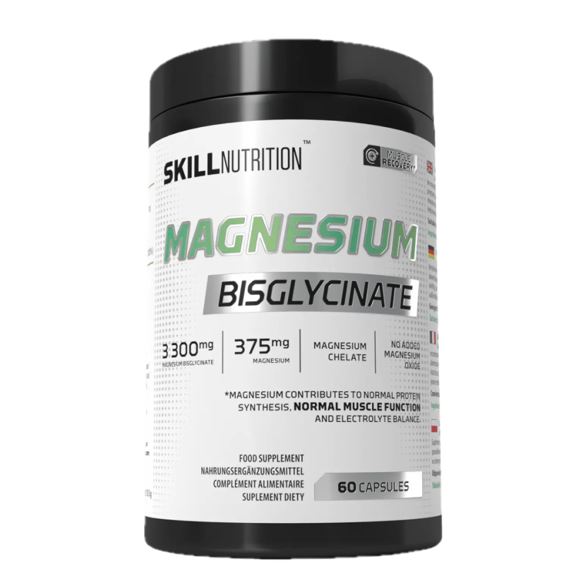 Skill Nutrition - Magnesium Bisglycinat 90caps