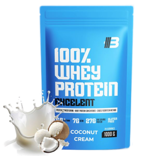 Excelent 100 % Whey Protein WPC 80 - Body Nutrition - Príchuť: Kokos