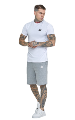 Sik Silk - Pánske Biele Tričko Essentials T-shirt