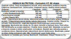 Genius – Curcumin XT, 90kps
