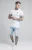 Sik Silk Pánske Svetlo Modré Kraťasy Distressed