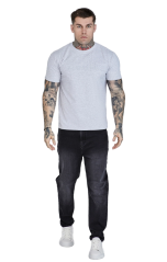 Sik Silk -  LOGO T-SHIRT GREY