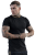 Sik Silk - MUSCLE FIT T-shirt  Black