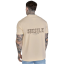 Sik Silk - Pánske Oversize T-Shirt Ecru