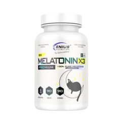 Genius – Melatonin X3, 90tbl