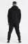 Sik Silk Pánske ČierneTepláky Essential Cargo Fleece Jogger