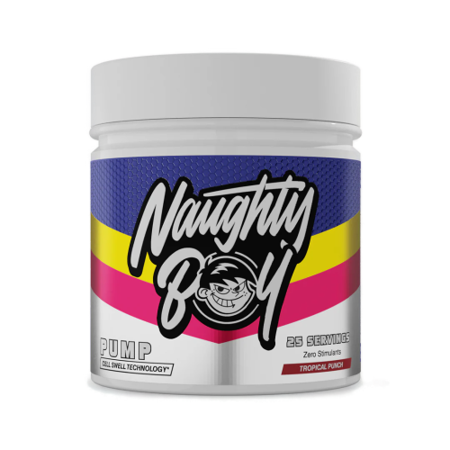 Naughty Boy - 400g (No Coffeine) Pump - Príchuť: Tropical Punch