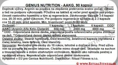Genius – Arginine AKG (AAKG), 90kps