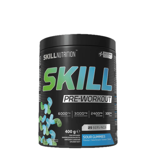 Skill Nutrition -  PreWorkout, 400g - Balenie: Sour Gummies - 400g