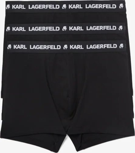Karl Lagerfeld Boxerky 3PACK Čierne - Veľkosť: M