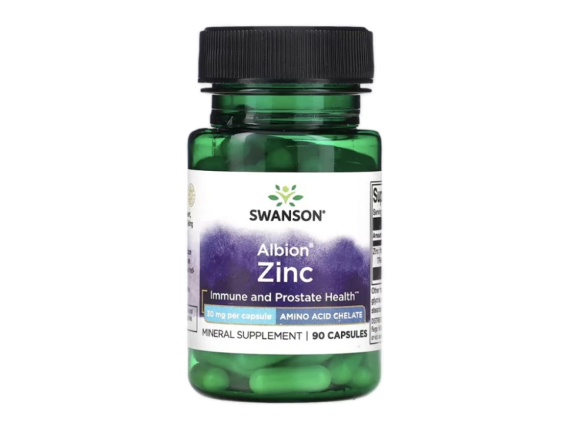 Swanson - Chelated Zinc 90 caps - 30mg