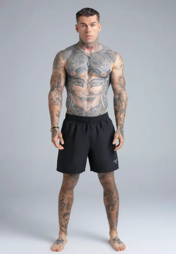 Sik Silk - Swim Shorts Black