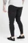 Sik Silk Pánske Čierne Jeansy Distressed Skinny Denims - Veľkosť: M