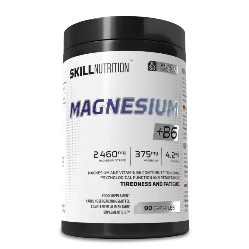 Skill Nutrition - Magnesium + B6 - 90 kps