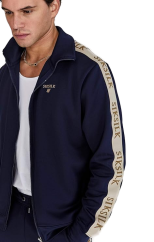 Sik Silk Pánska Mikina Zips  Navy