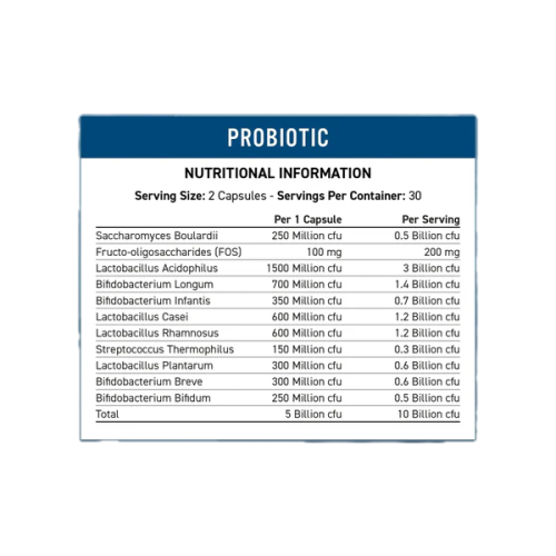 Applied Nutrition - Probiotic 60 caps - Balenie: 60kps